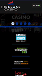 Mobile Screenshot of firelakecasino.com